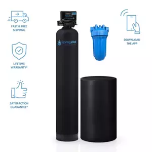 2 in 1 Whole House Water Filter with Salt Softener Combo System